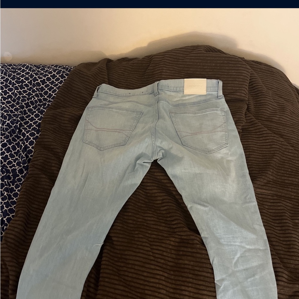 Hollister stacked skinny jeans